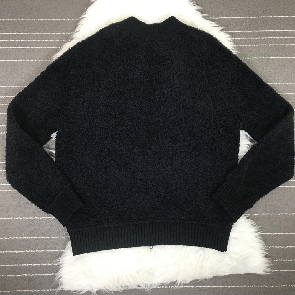 NEW Vince fuzzy wool blend bomber jacket - Picture 7 of 8